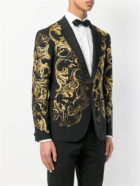 versace long tuxedo|Versace tuxedo for men.